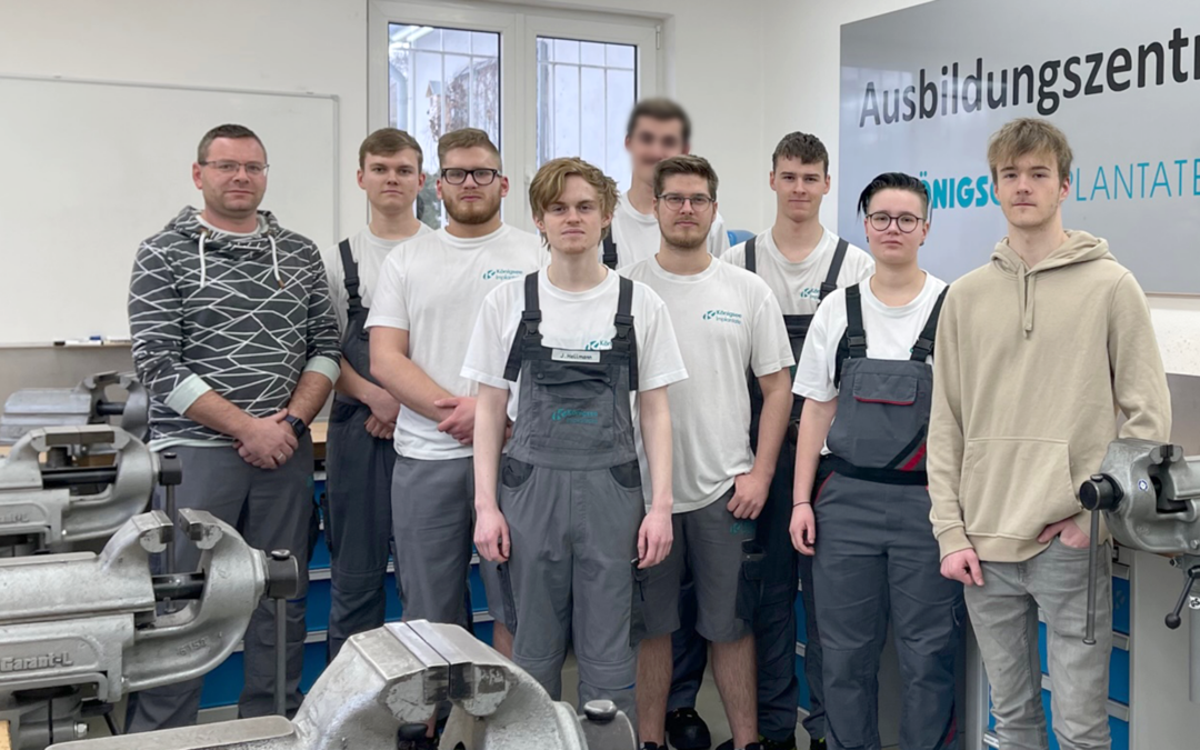 Zwischenbilanz unserer Auszubildenden