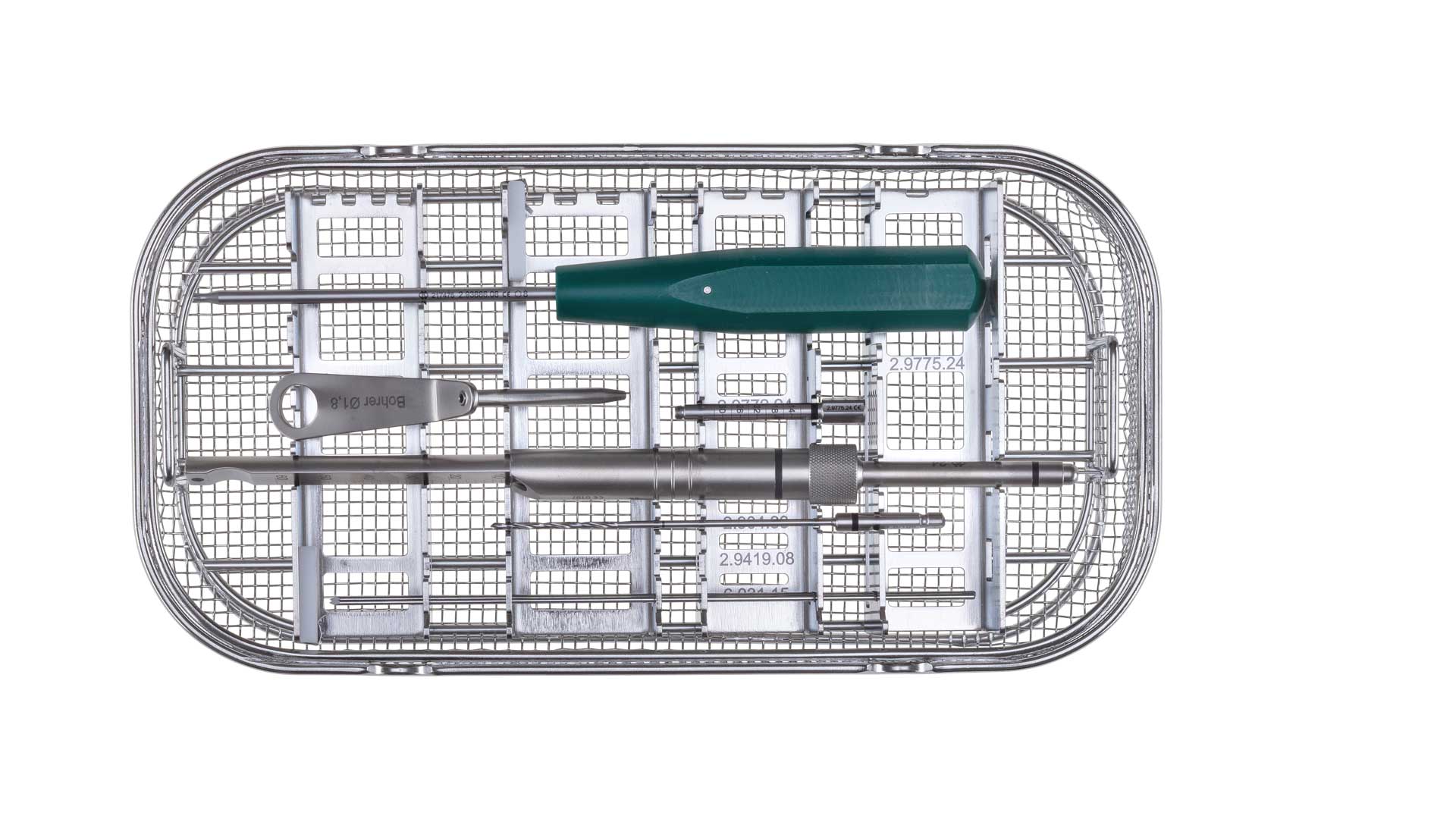 Königsee Implantate Produkte: Set Instrumente 2.4 ISR, aus der Kategorie Instumente
