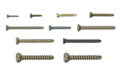 Cortical screws Standard; titanium