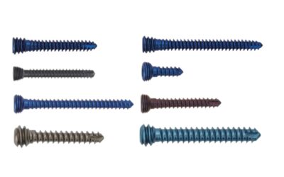 Cortical screw angle-stable; titanium
