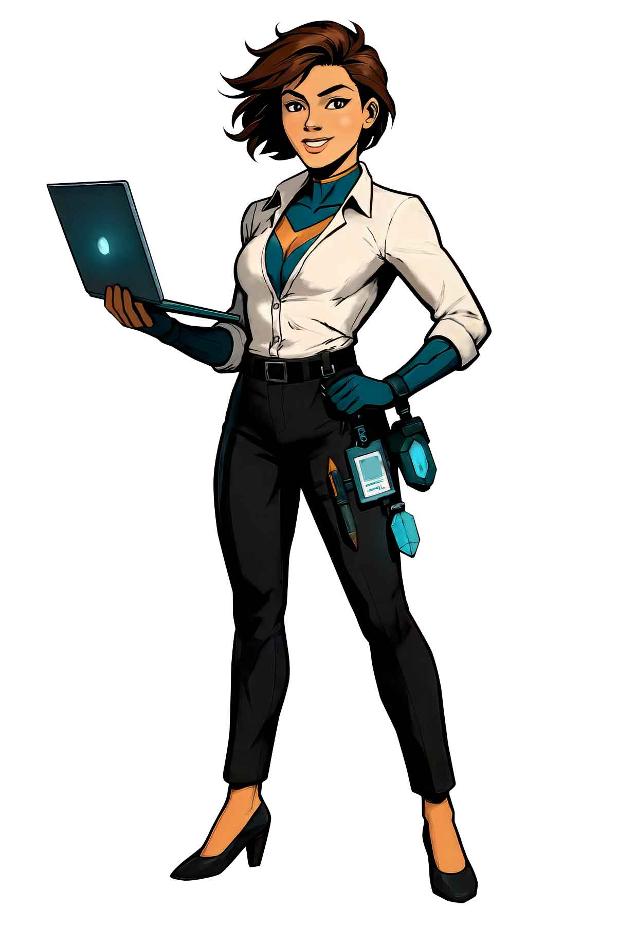 Königsee Implantate Ausbildung: Future Heroes Illustration Kauffrau / Kaufmann für Büromanagement